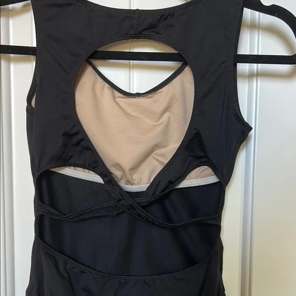 Black Sleeveless Leotard - Picture 4 of 5
